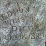 Edmund Winston was born abt 1824 in either Louisiana or Viriginia.  He was owned by James Germany McDade in or around Bossier Parish.  He was brought to Texas around 1859.  After emancipation he acquired over 500 areas of land.  Edmun died on June 18, 1899 and is buried in Bethlehem Cemetery.